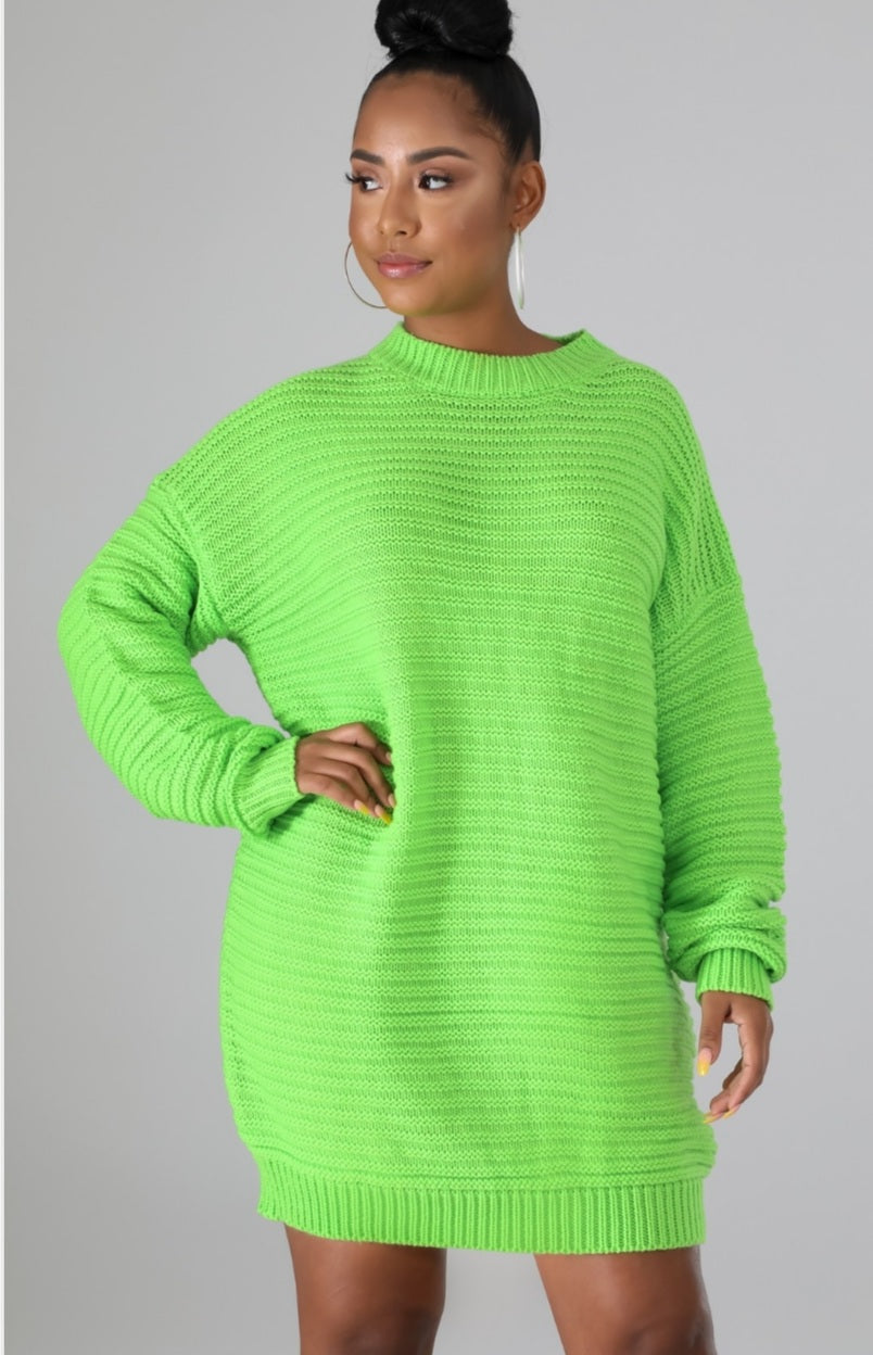 Sweater dress