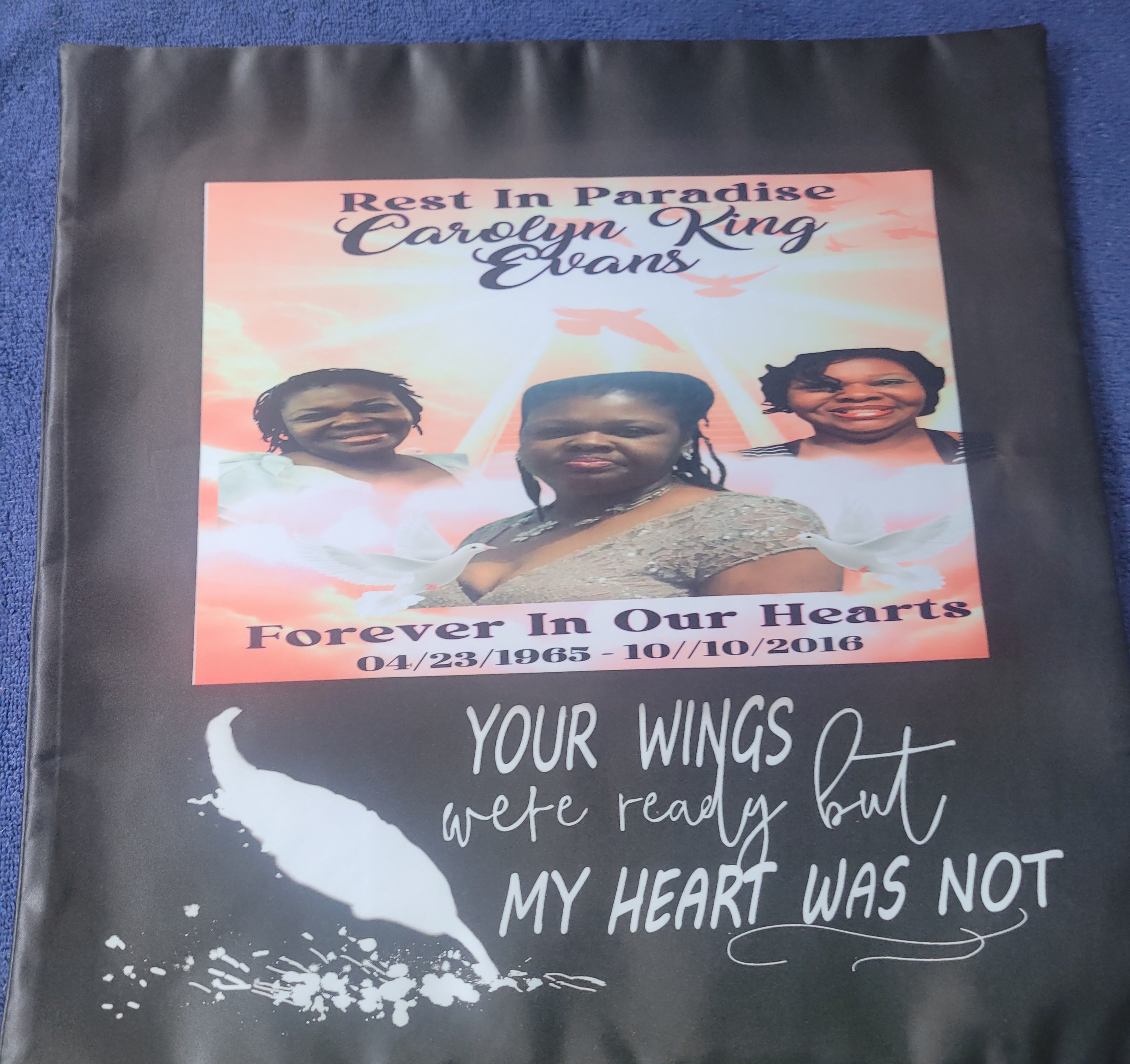 Your wings was ready but heart was not pillow